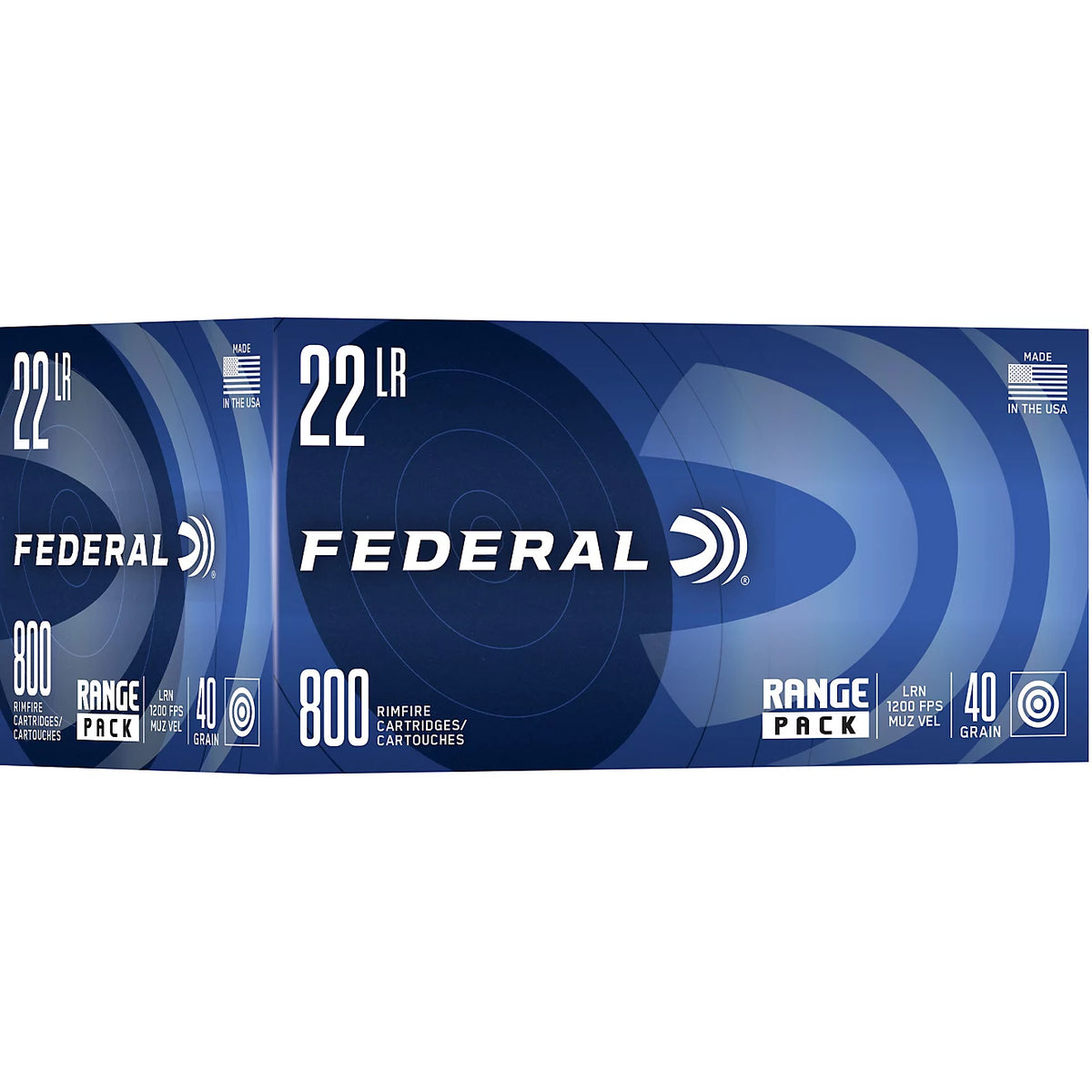 FEDERAL 22LR 40GR LEAD-RN 1200FPS 800RD