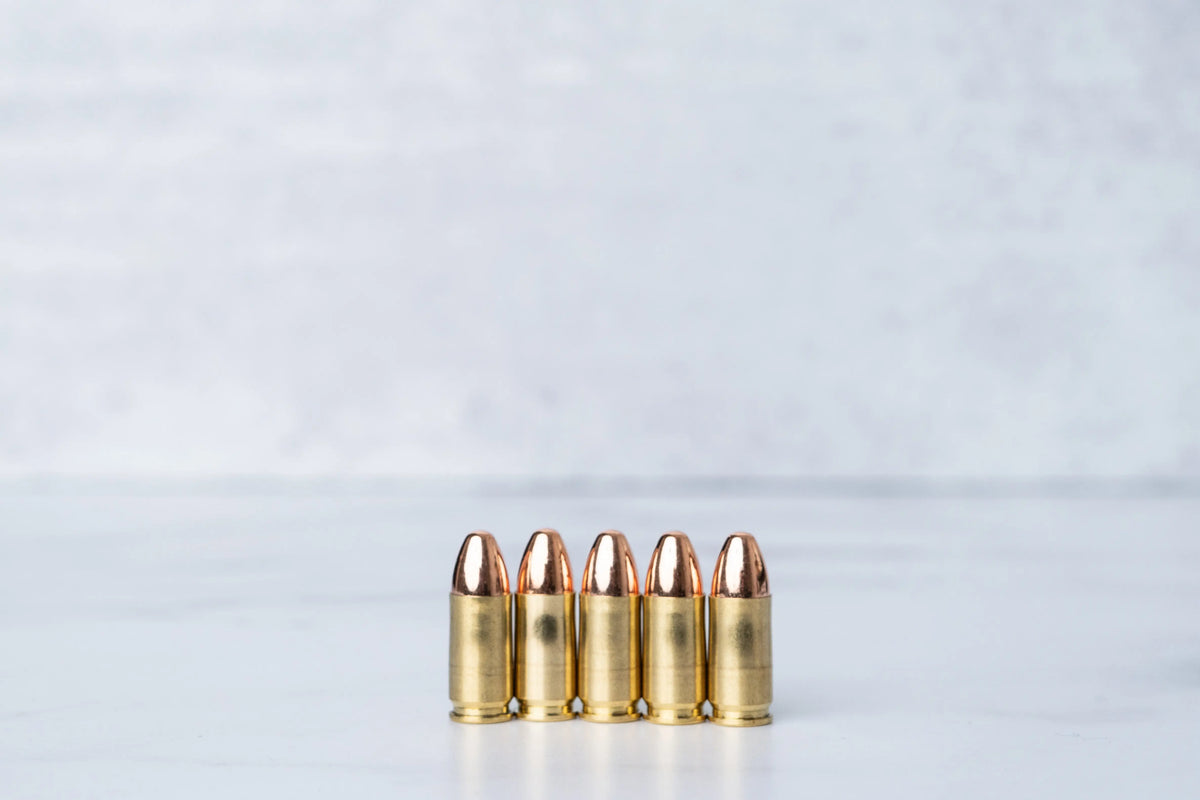 9mm 124g FMJ 500rd Bulk Pack - American Ordnance