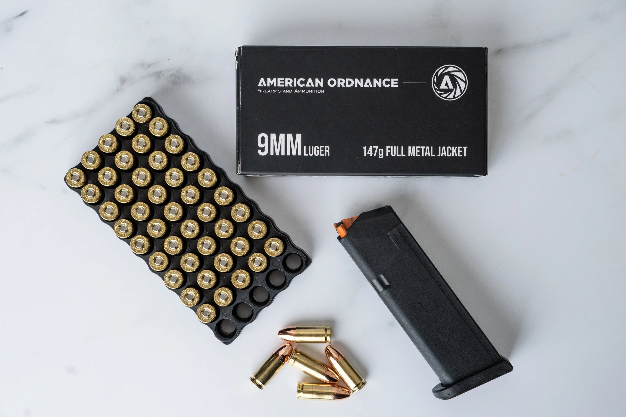 Subsonic 9MM Luger 147g FMJ 500rd Bulk Pack - American Ordnance