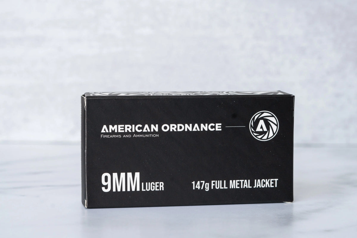 Subsonic 9MM Luger 147g FMJ 500rd Bulk Pack - American Ordnance