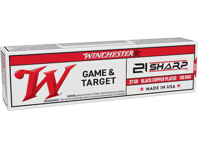 WINCHESTER 21 SHARP 37GR BLACK COPPER 1335 FPS 100RD