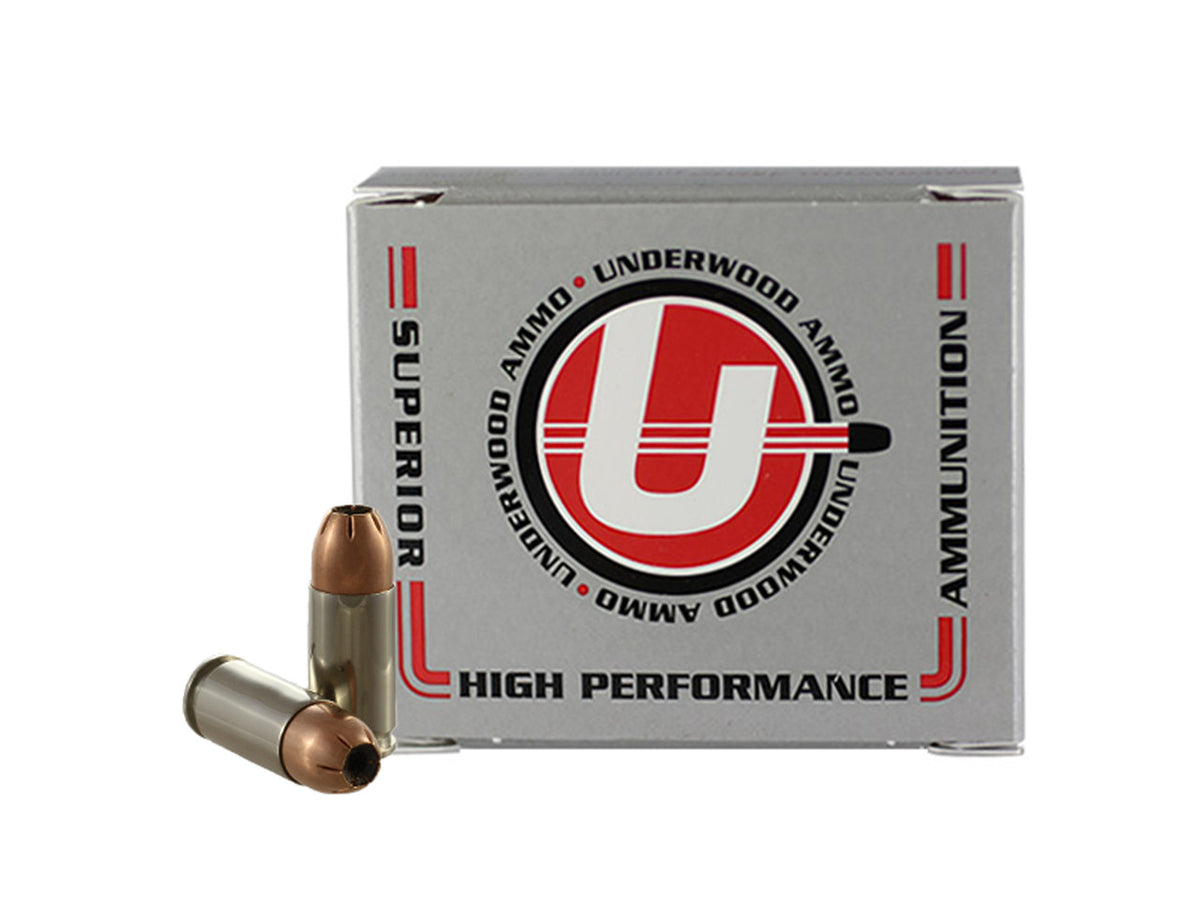 UNDERWOOD 9MM LUGER +P 124GR XTP JHP 20RD