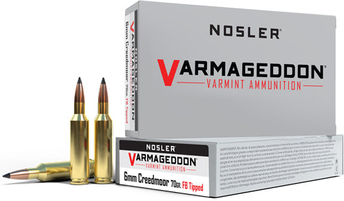 NOSLER VARMAGEDDON 6MM CM 70GR FBT 20RD