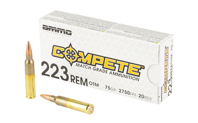 AMMO INC 223REM 75GR OTM 20/200