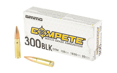 AMMO INC 300BLK 155GR OTM 20/200 Ammo Inc