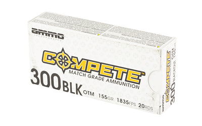 AMMO INC 300BLK 155GR OTM 20/200 Ammo Inc