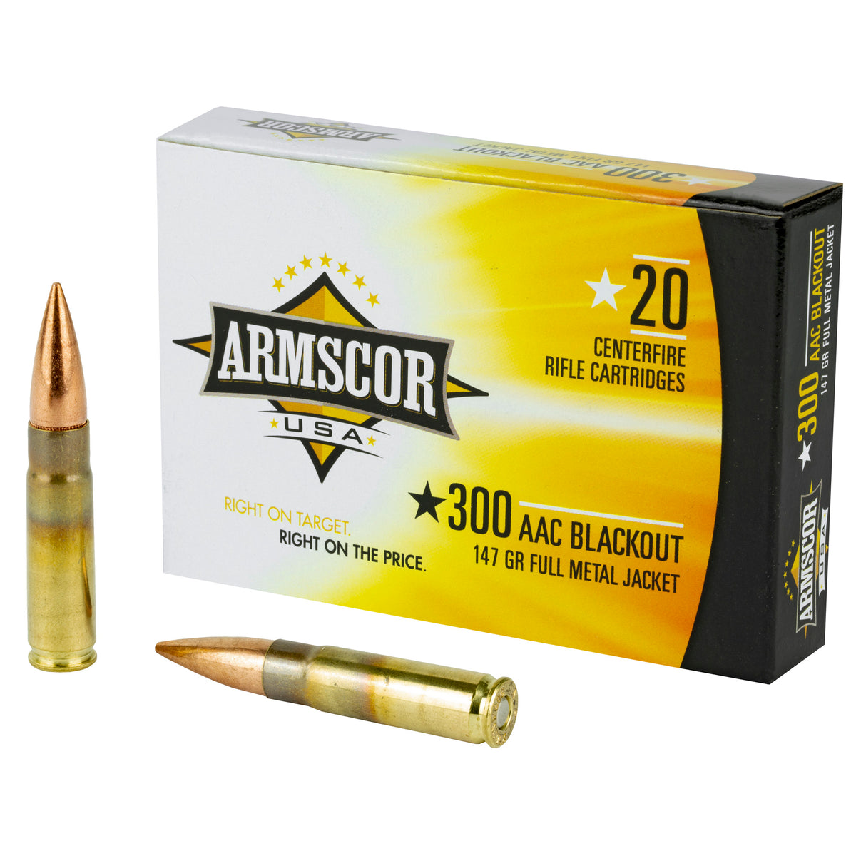 ARMSCOR 300 AAC 147GR FMJ 20RD