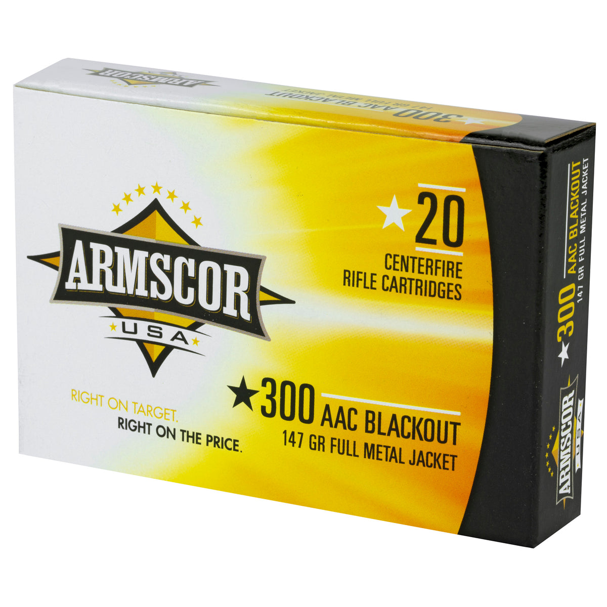 ARMSCOR 300 AAC 147GR FMJ 20RD