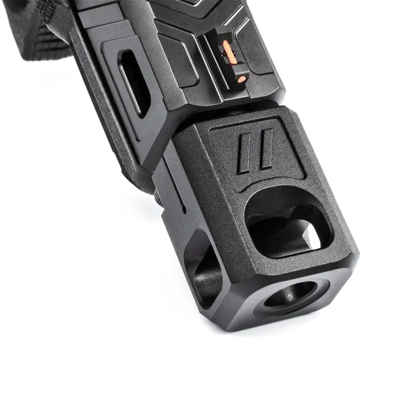 ZEV PRO COMPENSATOR V2  GLOCK 9MM GEN 1-4 BLACK