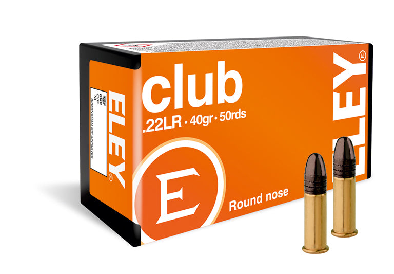 ELEY CLUB 22LR 40GR RN 50RD