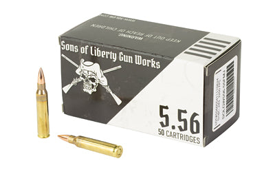 SONS OF LIBERTY 556NATO 55GR FMJ 50RD