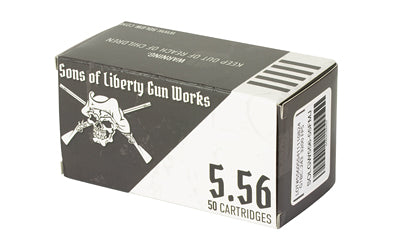 SONS OF LIBERTY 556NATO 55GR FMJ 50RD