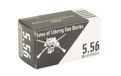 SONS OF LIBERTY 556NATO 62GR FMJ 50RD