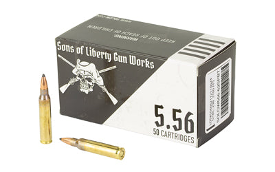 SONS OF LIBERTY 556NATO 62GR SPBT 50RD