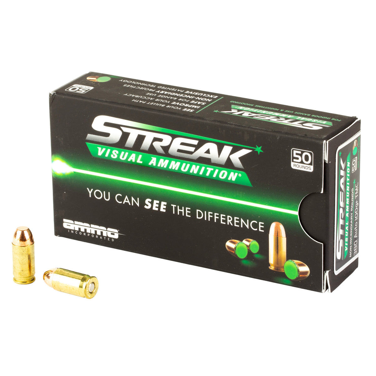 STREAK GREEN 380AUTO 100GR TMC 50RD