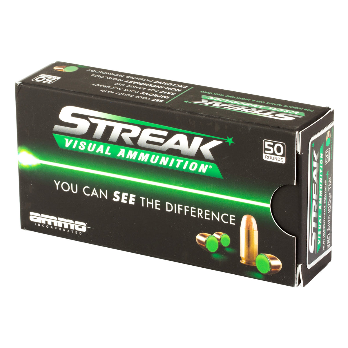 STREAK GREEN 380AUTO 100GR TMC 50RD