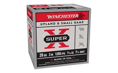 WIN SUPERX 28GA 3&quot; #7.5 25/250 Winchester Ammunition