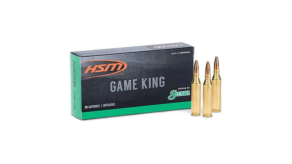 HSM 300 REM SAUM 180GR GAME KING 20RD