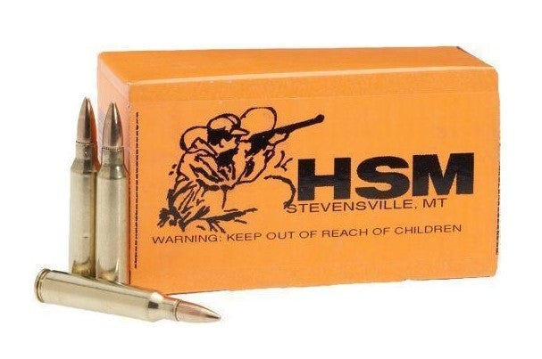 HSM AMMO REMAN 223 52GR MATCH HPBT 50RD