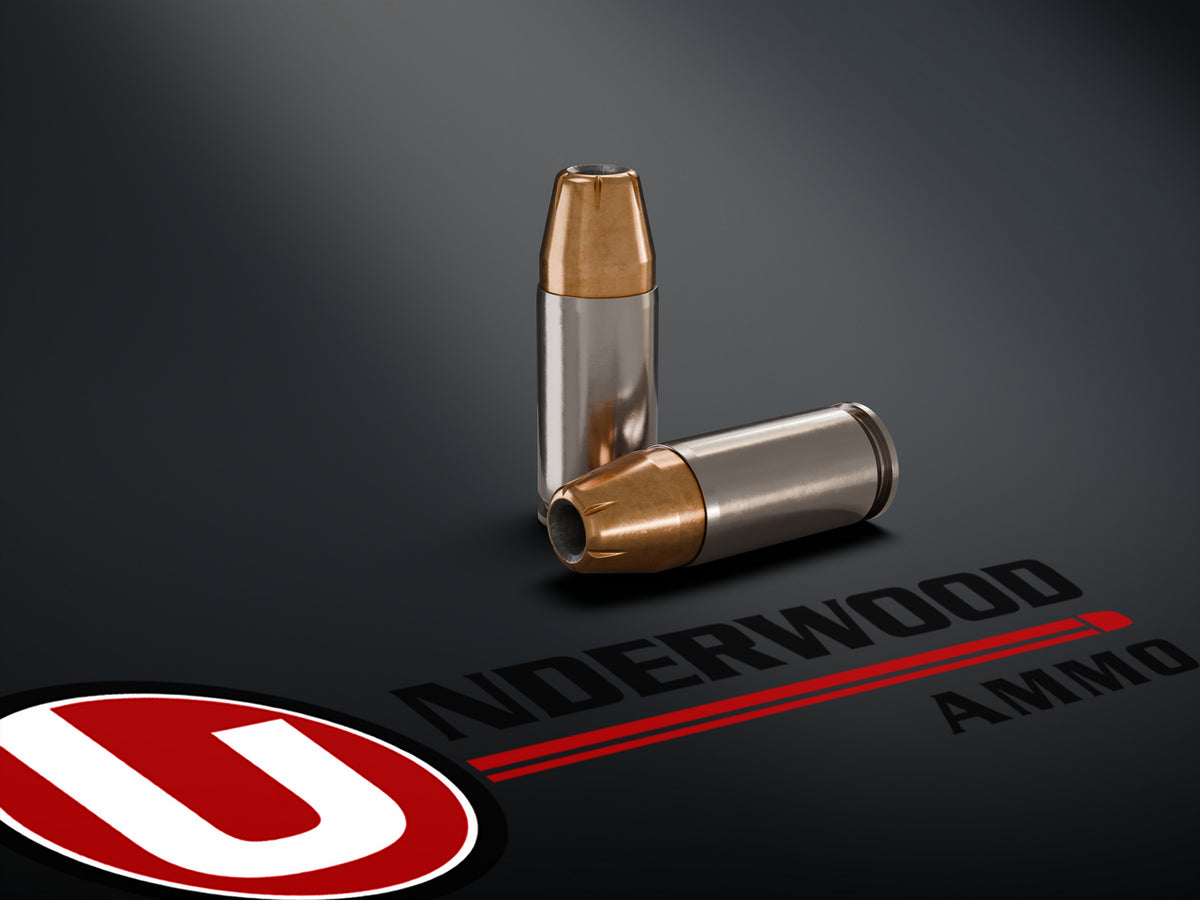 UNDERWOOD 9MM LUGER +P+ 147GR JHP 20RD